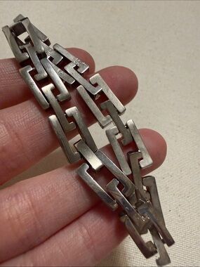 Stunning Sterling Silver 925 Link Bracelet 6.5’ inch long